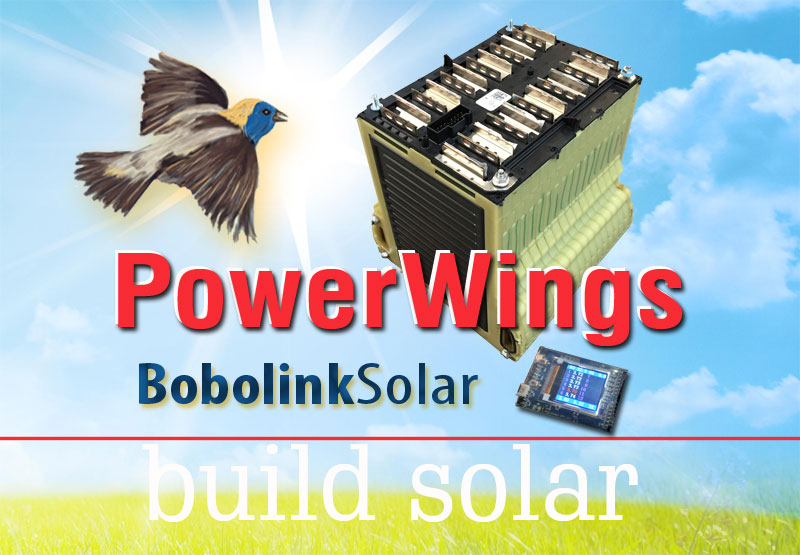 A BobolinkSolar Exclusive, lithium energy storage